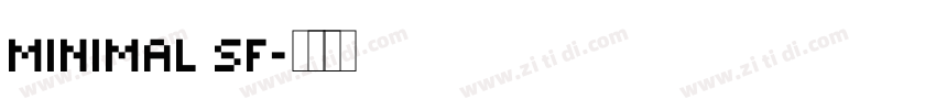 Minimal SF字体转换